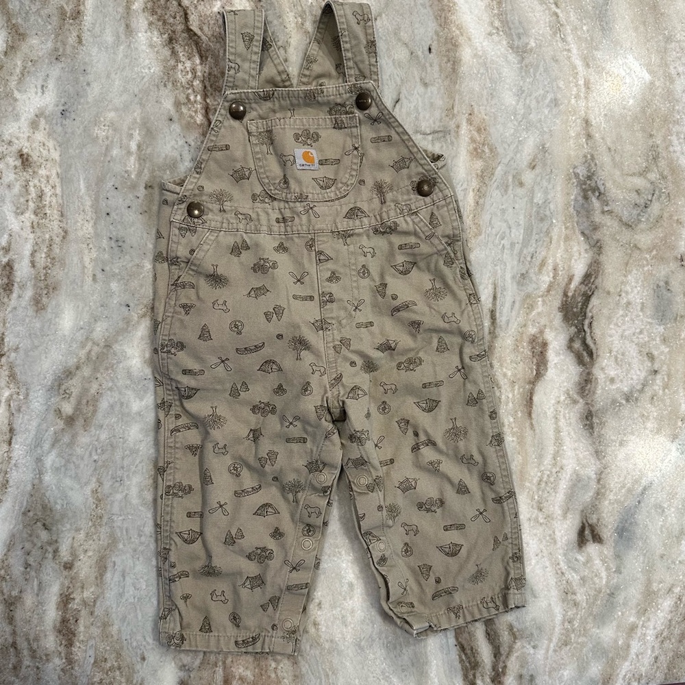 Carhartt Toddler Overalls size 18m